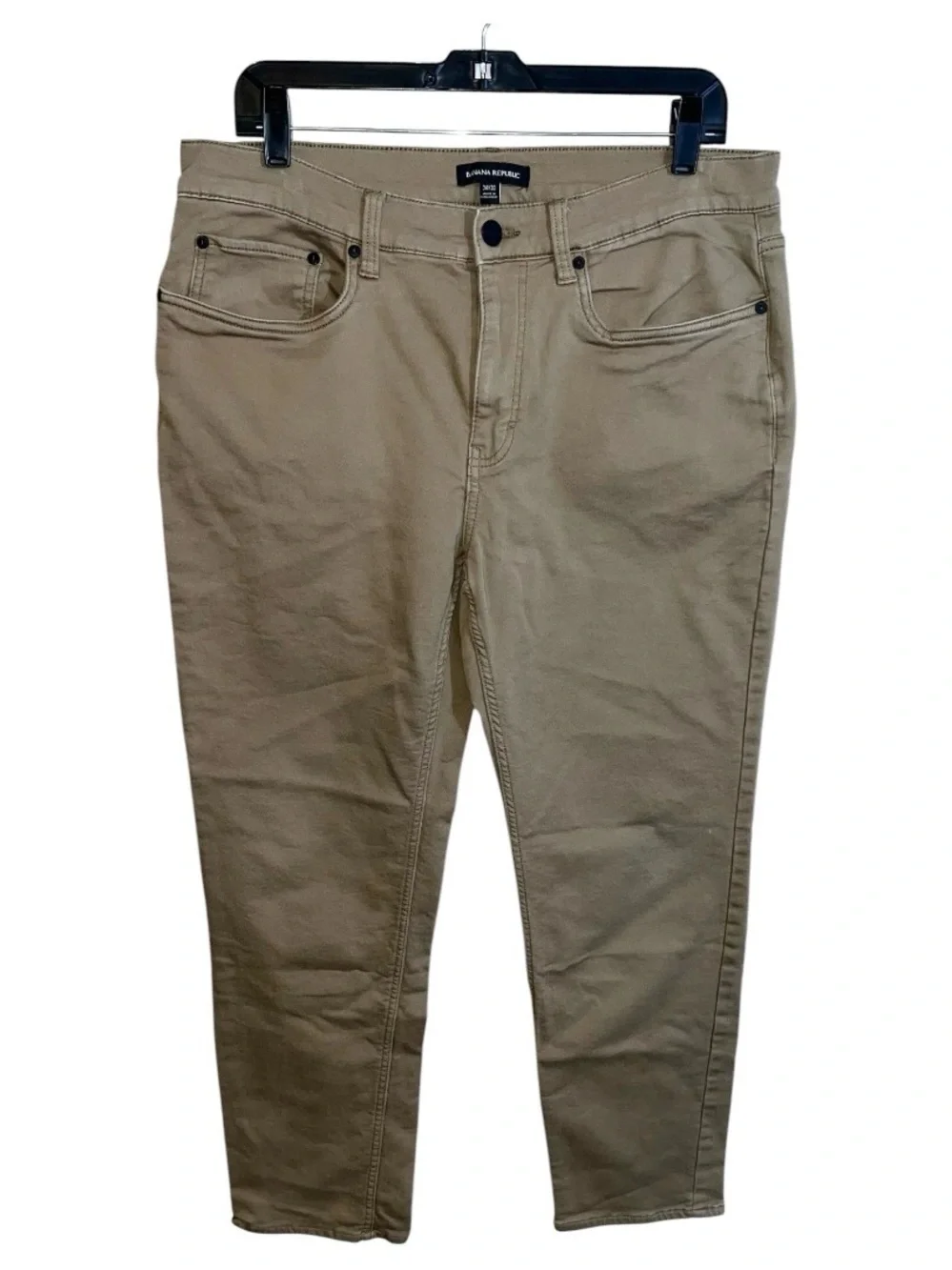 Banana Republic Pants Men’s Size 34x28 Dark Tan Straight Casual